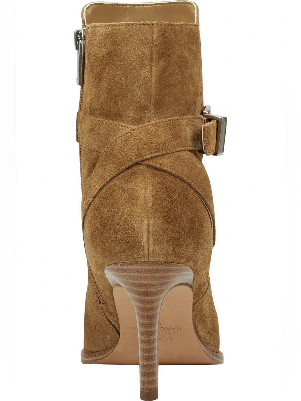 Marc Fisher LTD Suede Rafia 2 Bootie - Tan